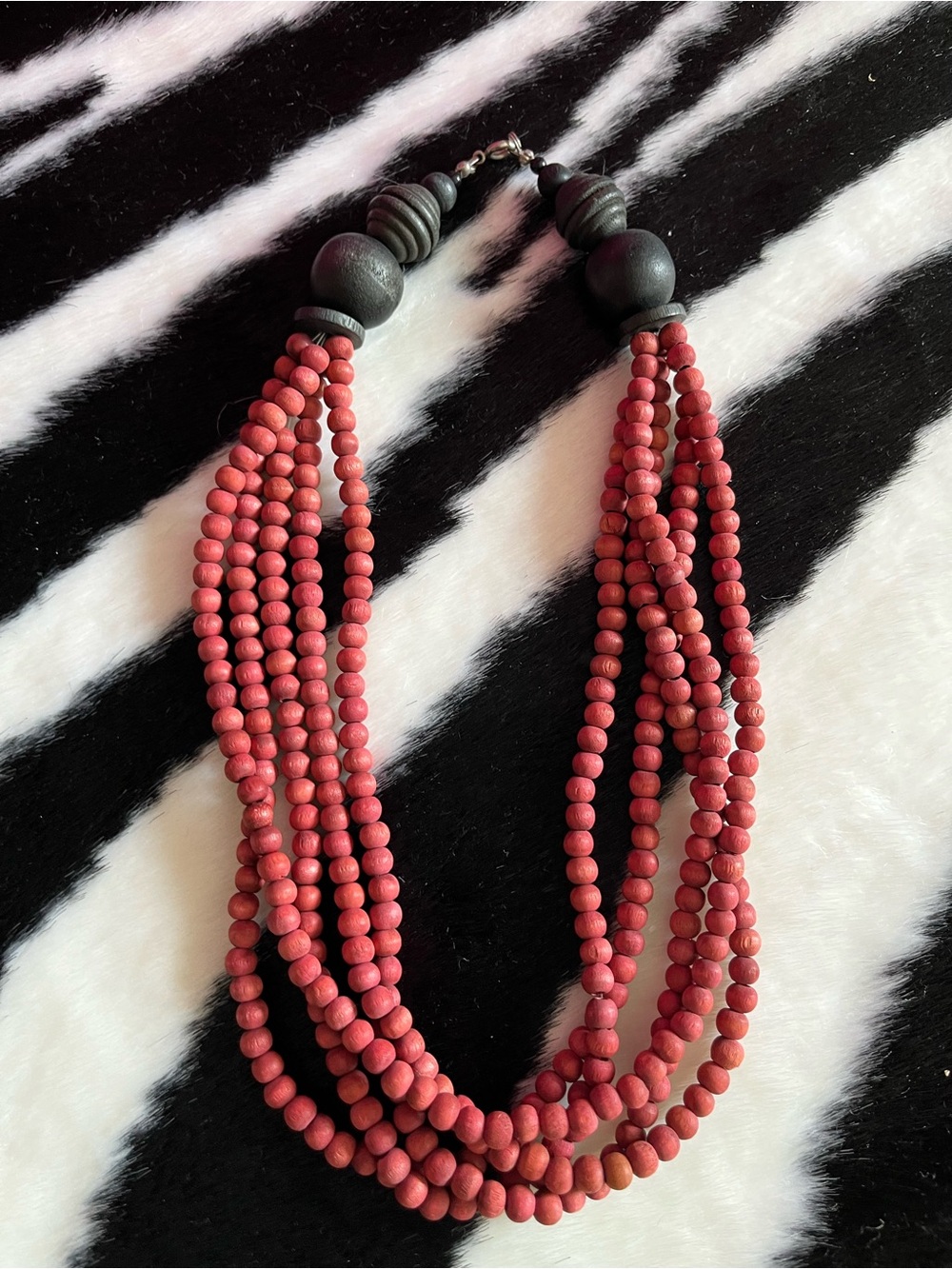 Vintage rust earthy natural vibes necklace